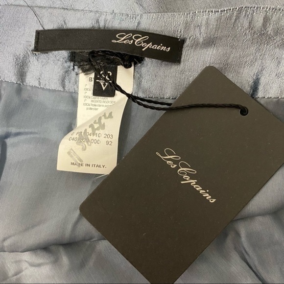 Les Copains Silk Sheath Skirt Made in Italy - Picture 6 of 9